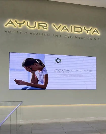 In-store branding panels