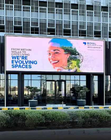 Outdoor LED billboards