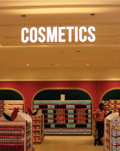 Shelf signage and category identifiers